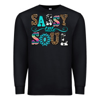 Black sassy little soul Premium Sweatshirt - AdoDesignShop