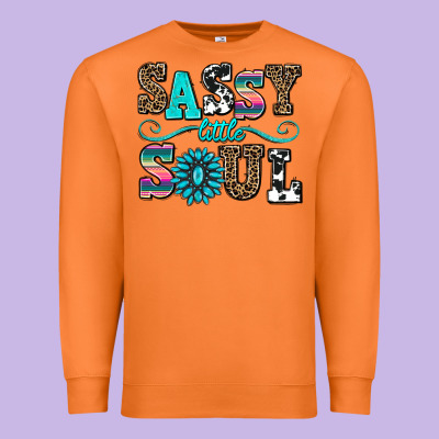 Sassy Little Soul Premium Sweatshirt Designed By Adodesignshop