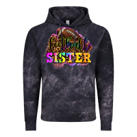 Cloud Black football sister Vintage Hoodie - OliviaCreatesArt
