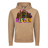Football Sister Vintage Hoodie | Teevron