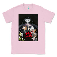 Bubblegum Pink Graphic Movies  badguys film Mens Funny Classic Tee - longCreatives