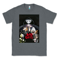 Charcoal Heather Graphic Movies  badguys film Mens Funny Classic Tee - longCreatives