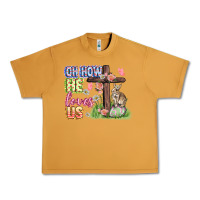 Peanut Butter Oh how he loves us Easter Day Urban Heavy Tee - CowGirlArtShop