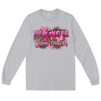 Moon Dust Stronger than Cancer Long Sleeve Tee - FaDigitalArtStudio