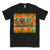 Black Happy Thanksgiving Classic Tee - Artiststas