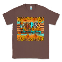 Chestnut Happy Thanksgiving Classic Tee - Artiststas