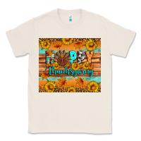 Natural Happy Thanksgiving Classic Tee - Artiststas