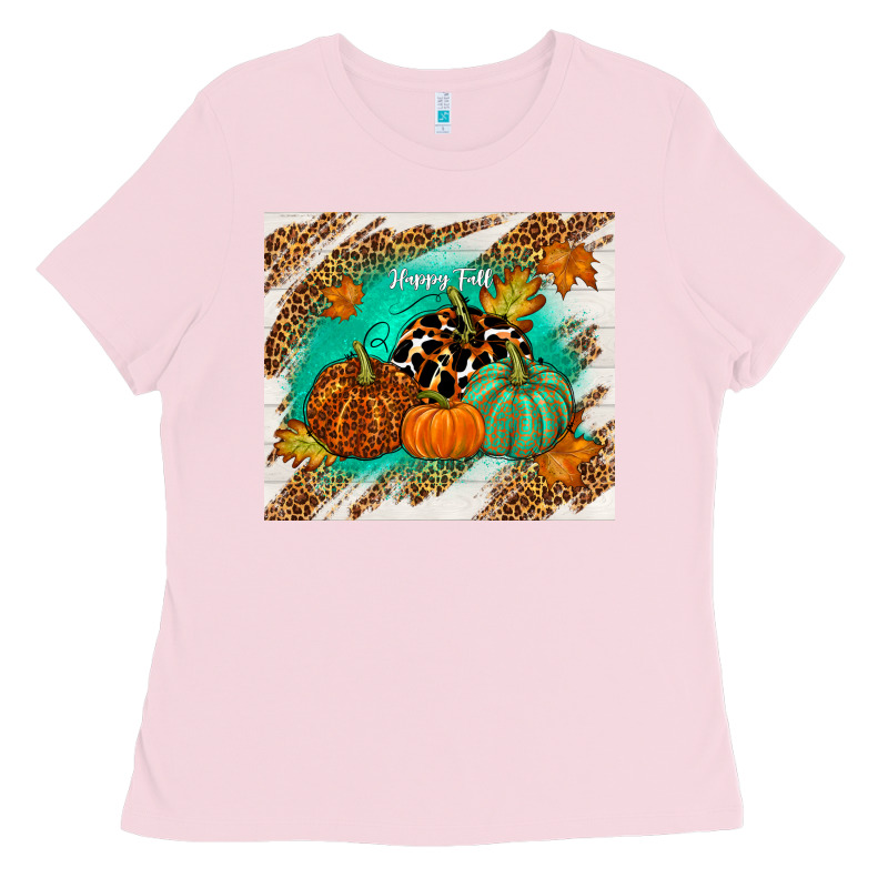 Happy Fall Ladies Tee by TumblerDesignByShophia | Teevron