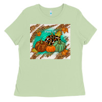 Matcha happy fall Ladies Tee - TumblerDesignByShophia