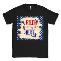 Black red white blue Classic Tee - TumblerDesignByShophia