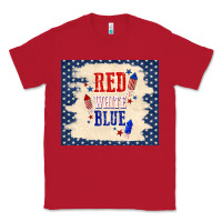 Red red white blue Classic Tee - TumblerDesignByShophia