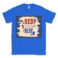 True Royal red white blue Classic Tee - TumblerDesignByShophia