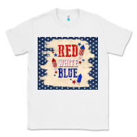 White red white blue Classic Tee - TumblerDesignByShophia