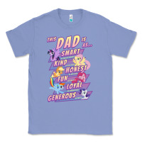 Colony Blue My Little Pony Father's Day Group Shot This Dad Is Classic Tee - longCreatives