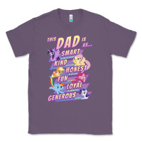 Lavender My Little Pony Father's Day Group Shot This Dad Is Classic Tee - longCreatives
