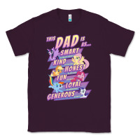 Plum My Little Pony Father's Day Group Shot This Dad Is Classic Tee - longCreatives