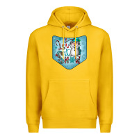 Lemon Christmas Pocket Premium Hoodie - CowhideDigitalArt