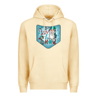 Pina Colada Christmas Pocket Premium Hoodie - CowhideDigitalArt