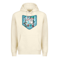 Sandshell Christmas Pocket Premium Hoodie - CowhideDigitalArt