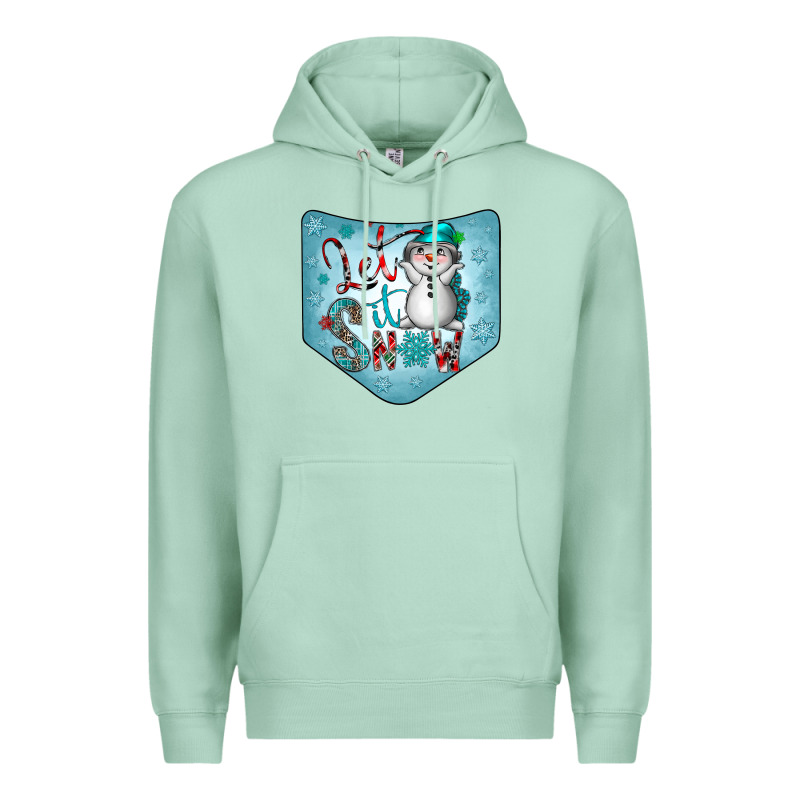 Christmas Pocket Premium Hoodie by CowhideDigitalArt | Teevron