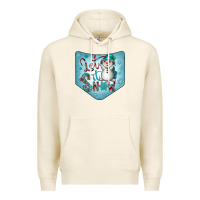 Tofu Christmas Pocket Premium Hoodie - CowhideDigitalArt