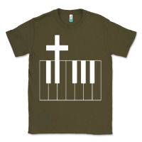 Army Green Church Organist Classic Tee - longCreatives
