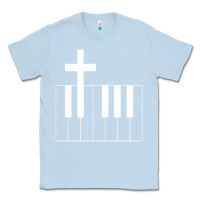 Dusty Blue Church Organist Classic Tee - longCreatives