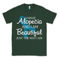 Sports Green I Have Alopecia Awareness, I Am Beautiful Just Th Classic Tee - longCreatives