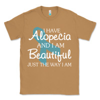 Toasted Coconut I Have Alopecia Awareness, I Am Beautiful Just Th Classic Tee - longCreatives