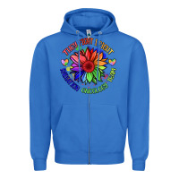 True Royal oncology team sunflower Zipper Hoodie - BarkalooDesign