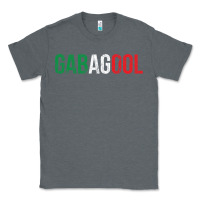 Charcoal Heather Gabagool New Jersey Italian Flag Food Sicilian Cap Classic Tee - longCreatives