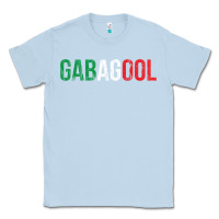 Dusty Blue Gabagool New Jersey Italian Flag Food Sicilian Cap Classic Tee - longCreatives