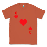 Queen Of Hearts  Playing Card   Halloween Costume Classic Tee | Teevron