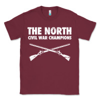 Burgundy History - American Civil War North Union Classic Tee - longCreatives