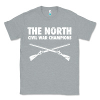 Heather Grey History - American Civil War North Union Classic Tee - longCreatives