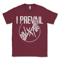 Burgundy I Prevail  Skeleton Hands  Official Merchandise Premium Classic Tee - longCreatives