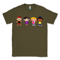 Army Green Little Einsteins Classic Tee - longCreatives