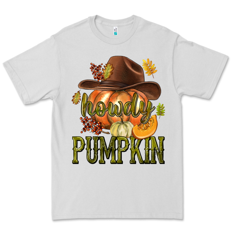 Howdy Pumpkin Premium Tee by texasbilliewilder | Teevron