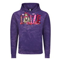 Cloud Purple valentines day love horse Vintage Hoodie - OliviaCreatesArt