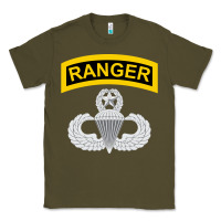 Army Green Ranger and Airborne Master Classic Tee - longCreatives