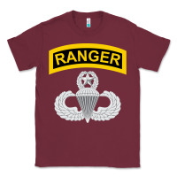 Burgundy Ranger and Airborne Master Classic Tee - longCreatives