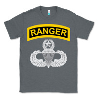 Charcoal Heather Ranger and Airborne Master Classic Tee - longCreatives