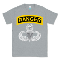 Heather Grey Ranger and Airborne Master Classic Tee - longCreatives