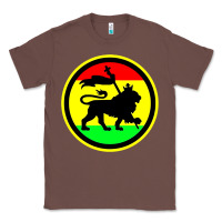 Chestnut Rasta Lion Classic Tee - longCreatives