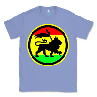 Colony Blue Rasta Lion Classic Tee - longCreatives