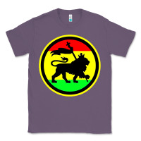 Lavender Rasta Lion Classic Tee - longCreatives