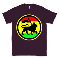 Plum Rasta Lion Classic Tee - longCreatives