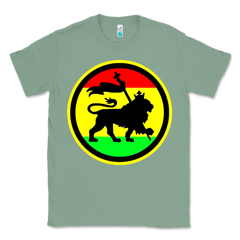 Rasta Lion Classic Tee by longCreatives | Teevron