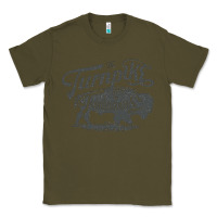 Army Green Turnpike Copy Classic Tee - longCreatives