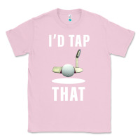 Bubblegum Pink I'd Tap That TFunny Golf Classic Tee - longCreatives